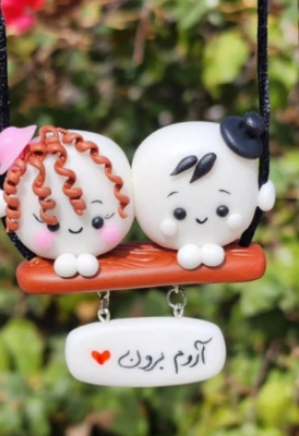 تصویر  آویز قند های کلاه دار