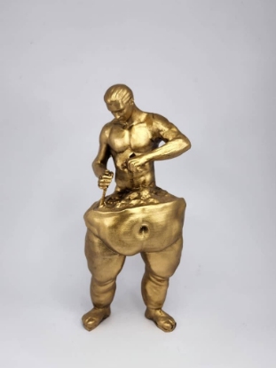 تصویر  تندیس پیکر تراش