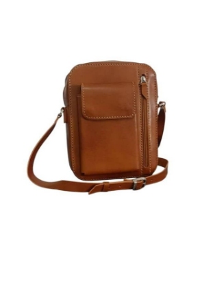تصویر  کیف دوشی چرم طبیعی