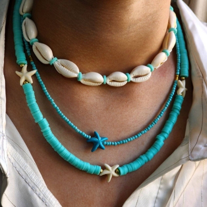 تصویر  گردنبند  تابستانه ترند